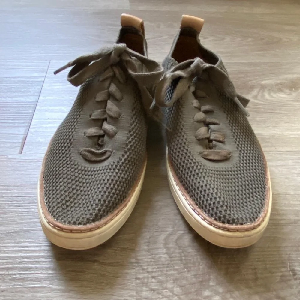 Ugg Sidney Knit Lace Up Trainer Sneakers - Picture 3 of 8
